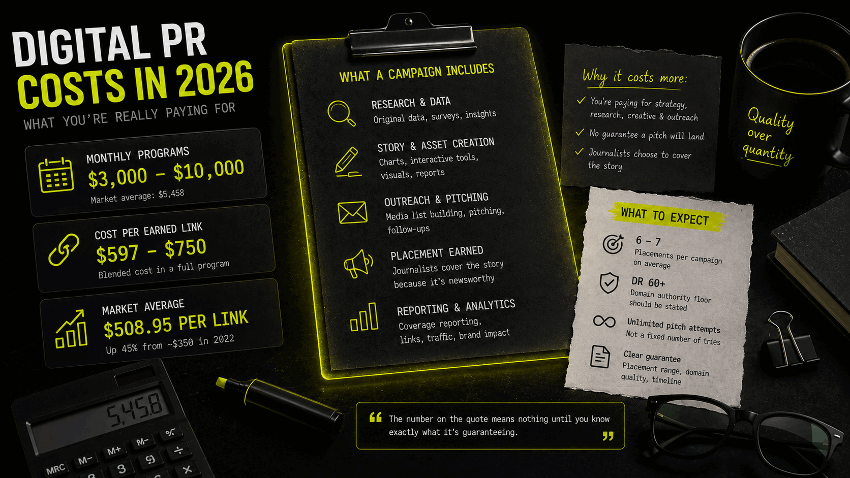 How much does digital PR actually cost in 2026?