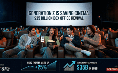 GENERATION Z IS SAVING CINEMA— And the $35 Billion Box Office Knows It